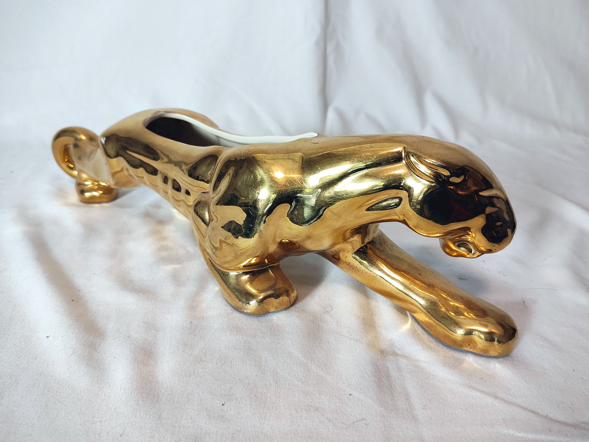 Gold McCoy Panther Planter